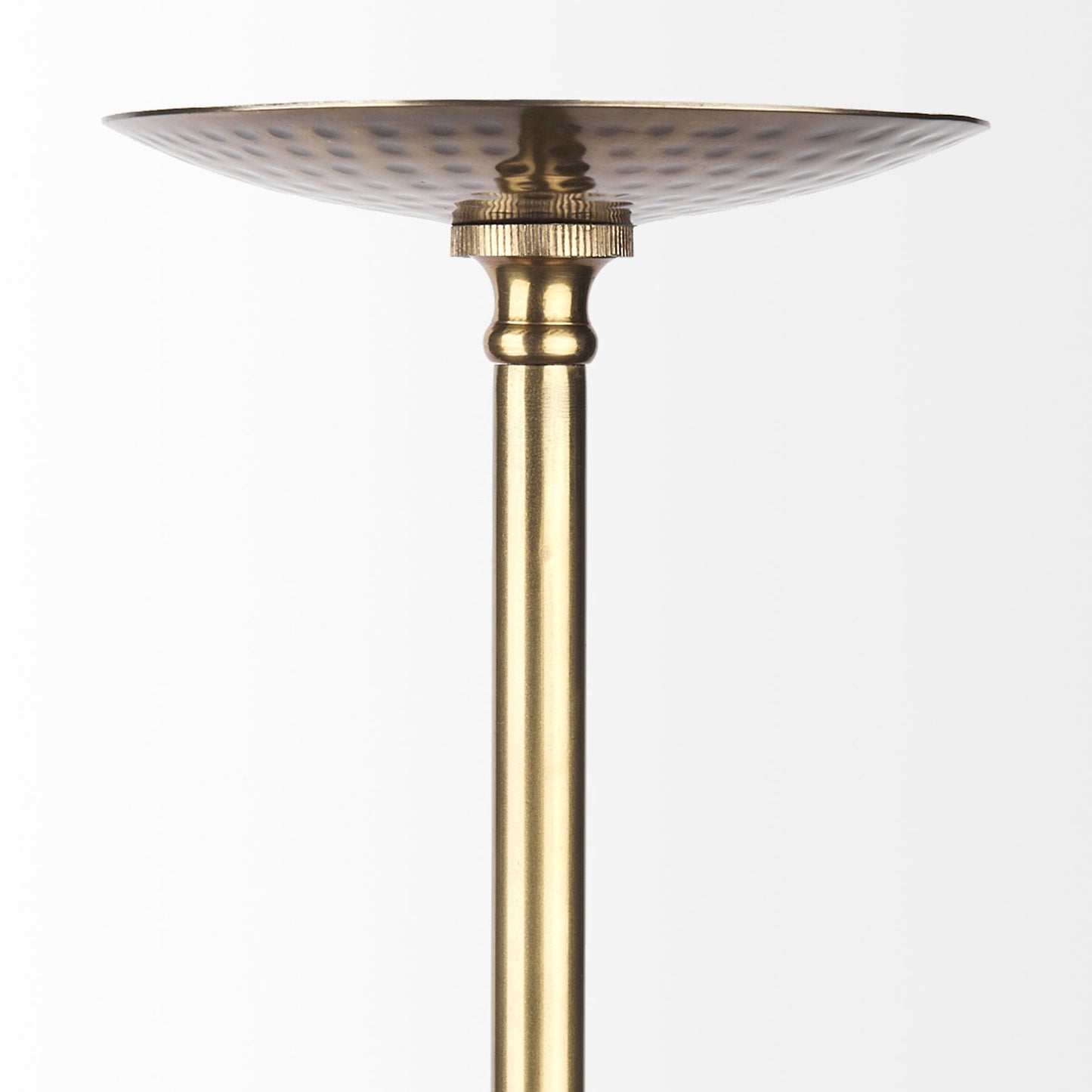 Hammered Gold Hanging Pendant Light