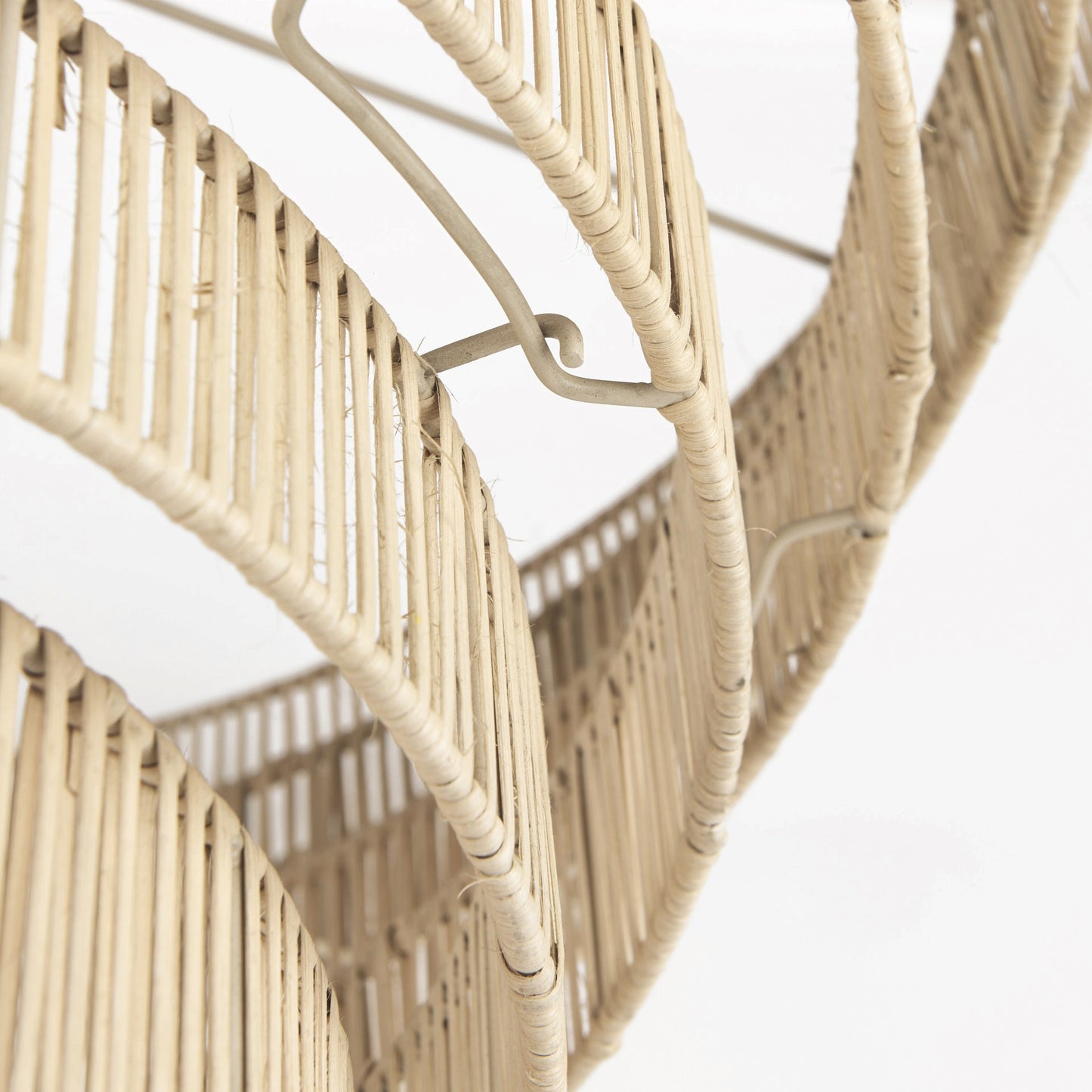 Light Brown 6 Tier Hanging Chandelier