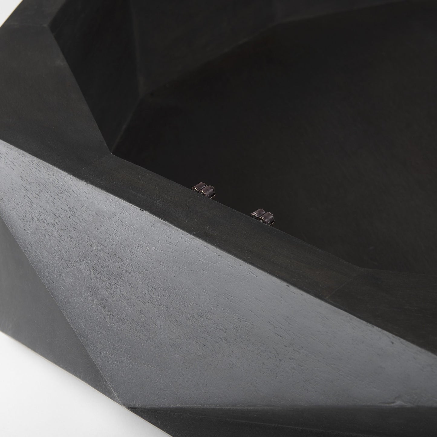 Black Octagon Coffee Table