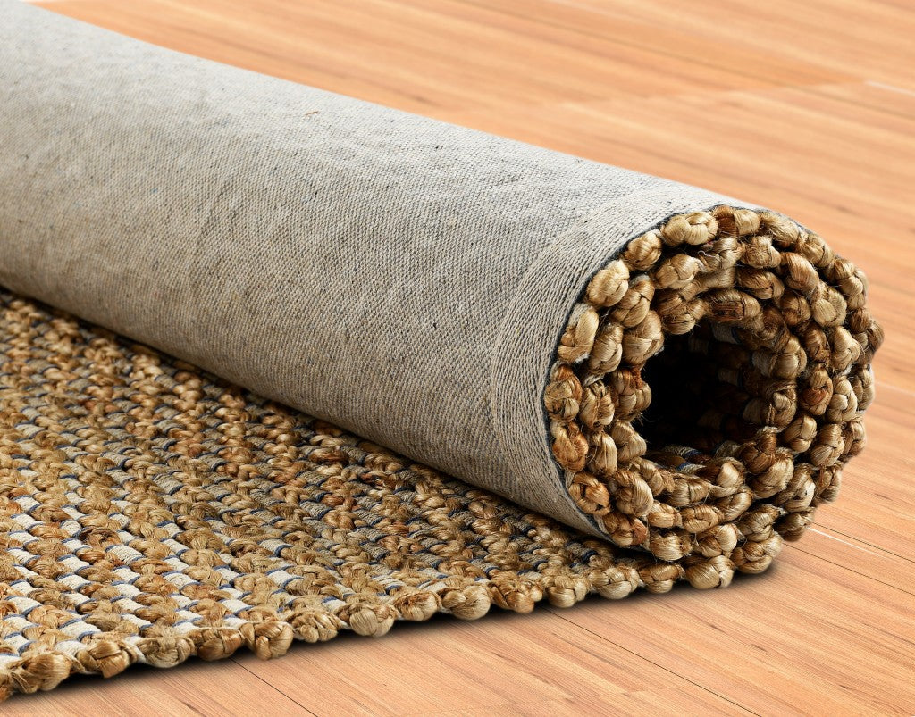 8 x 10 Natural Hand Woven Rug