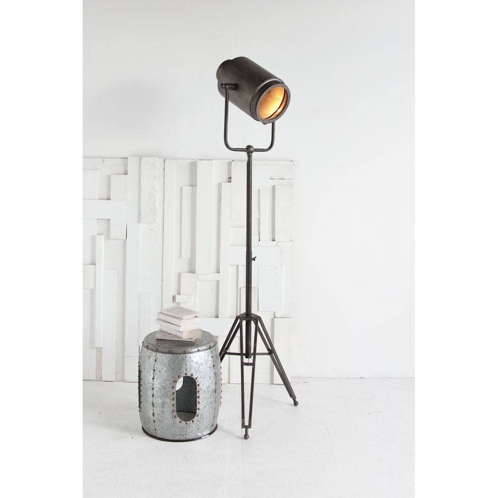 Gold Movie Set Floor Lamp