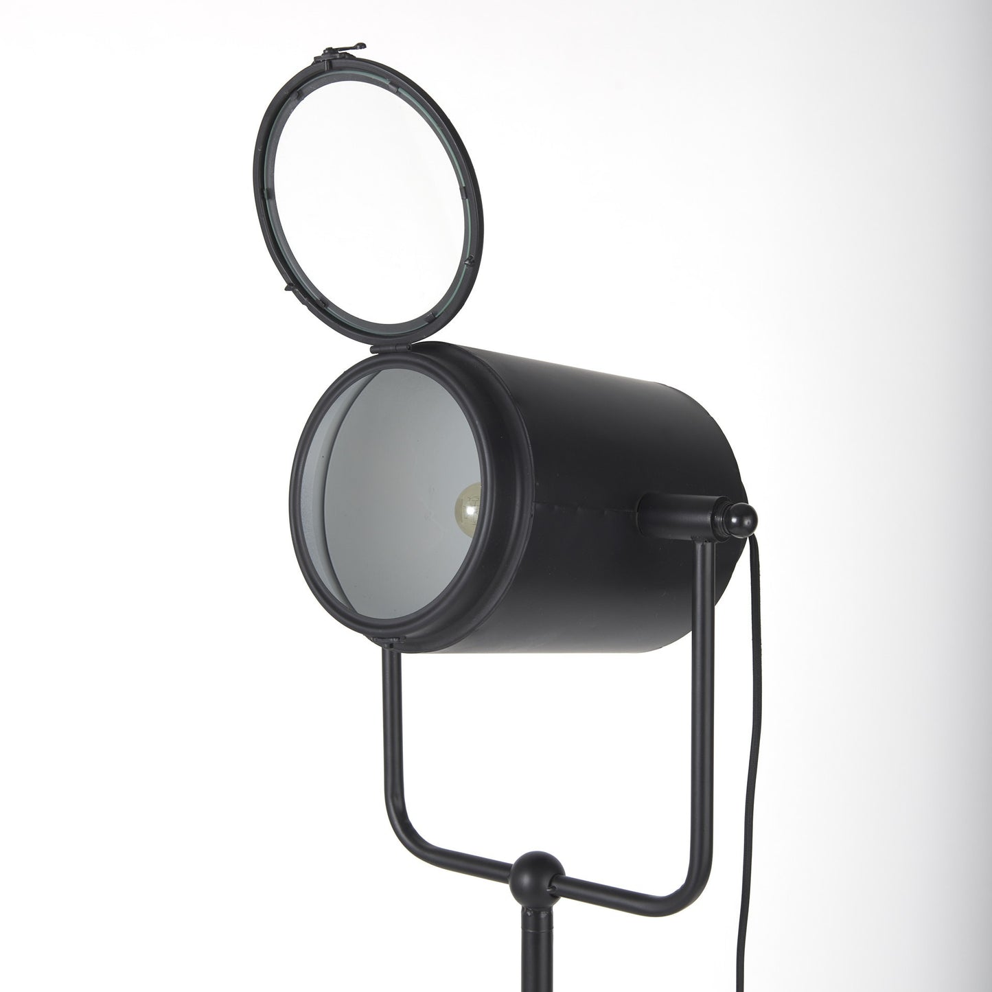 Black Movie Set Floor Lamp