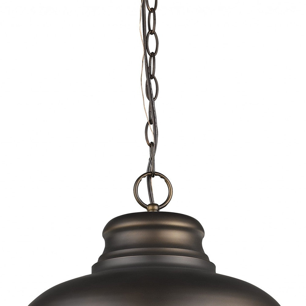 Ansen 1-Light Oil-Rubbed Bronze Pendant
