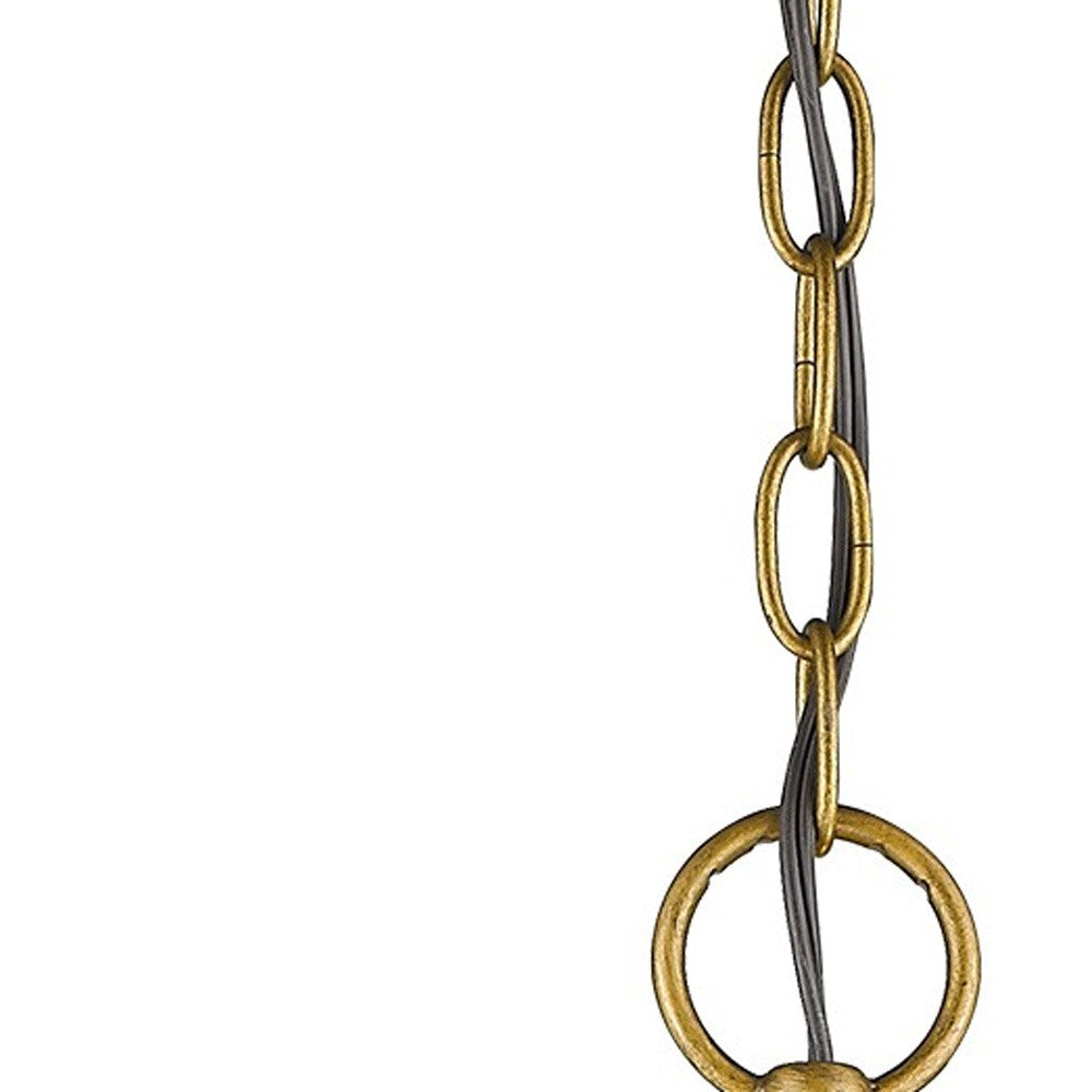 Gold Candle Style 3 Light Crystal Dimmable Chandelier