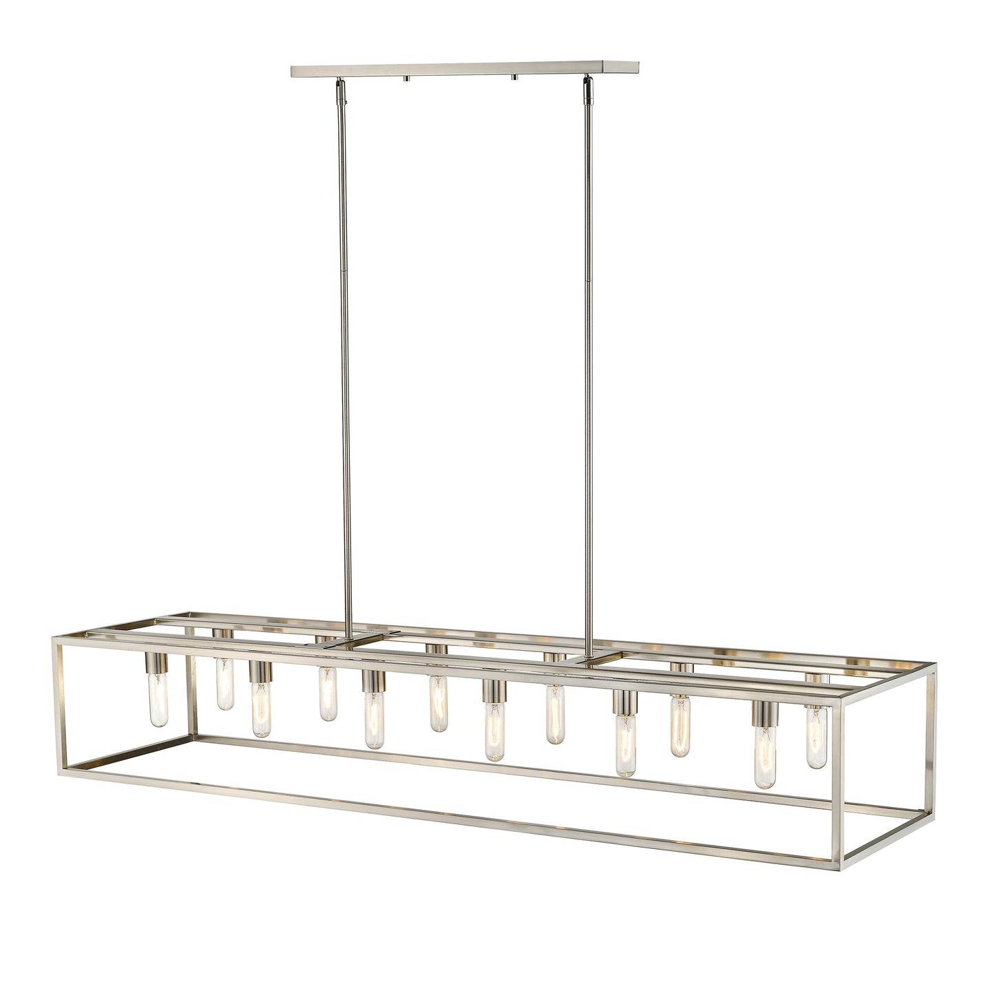 Cobar 12-Light Satin Nickel Pendant