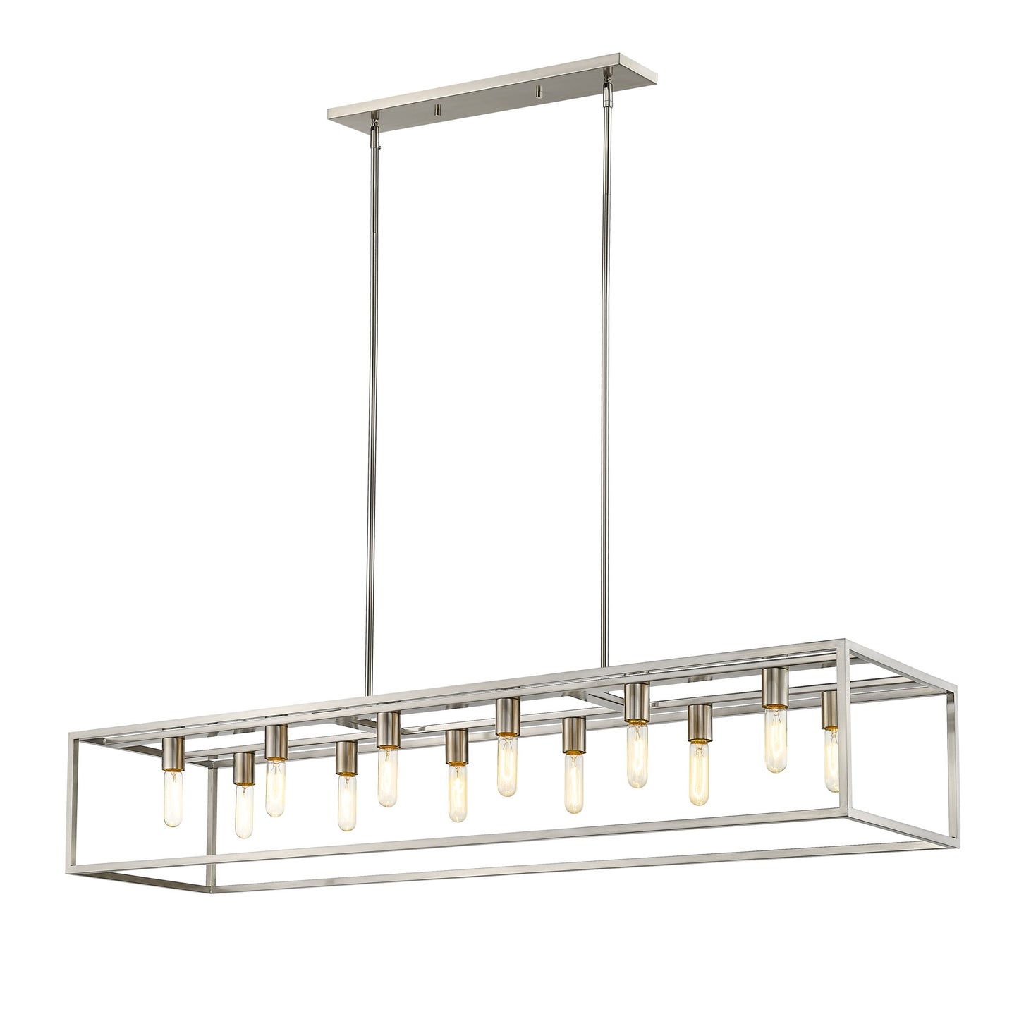 Cobar 12-Light Satin Nickel Pendant