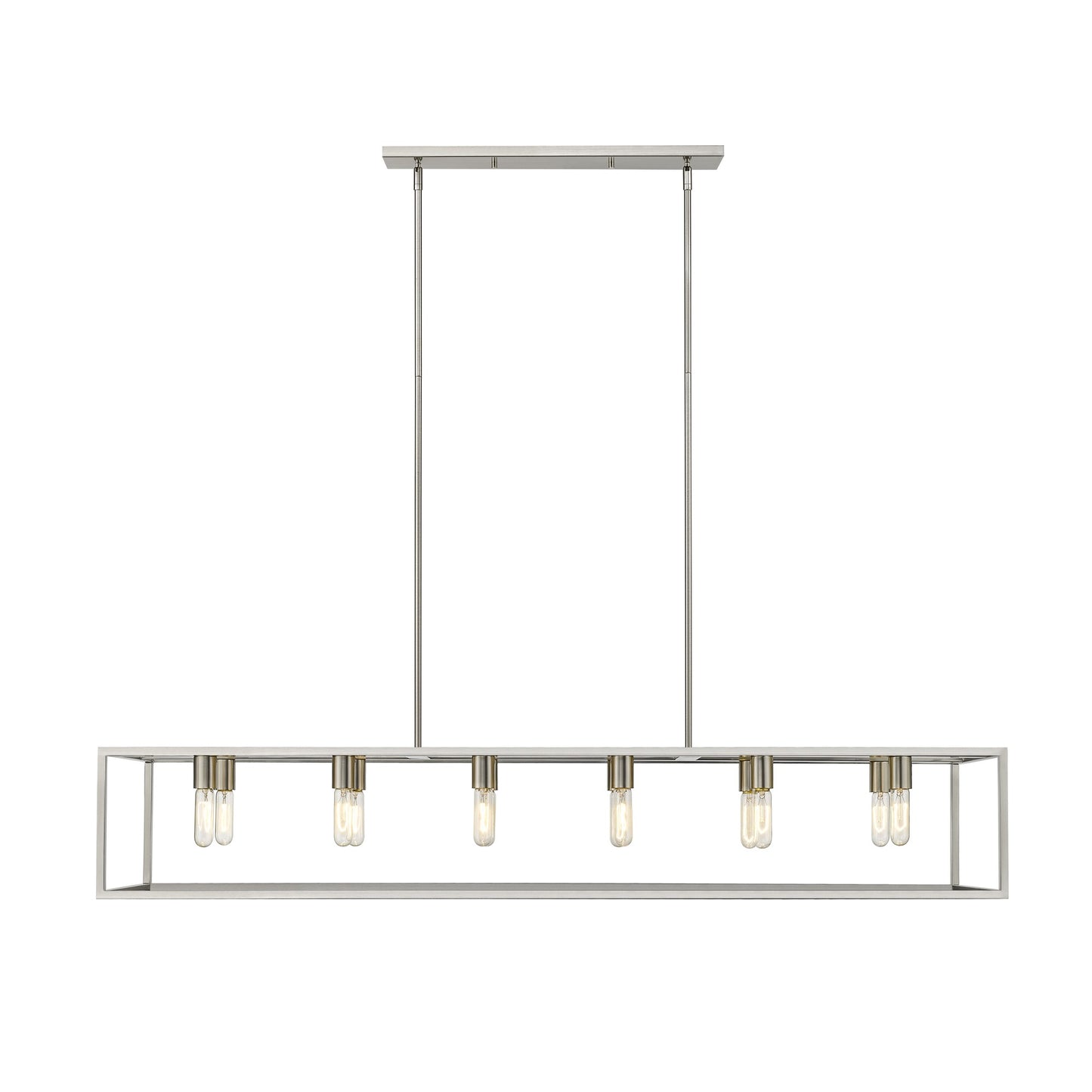 Cobar 12-Light Satin Nickel Pendant