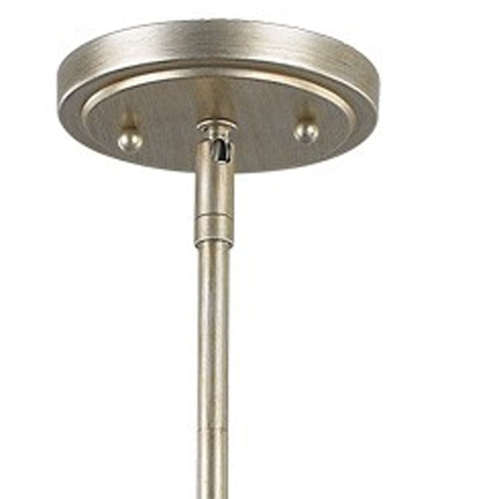 Daria 3-Light Washed Gold Pendant