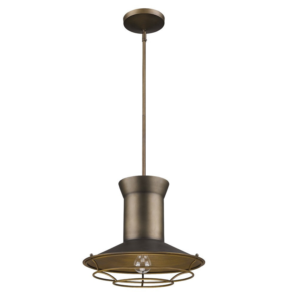 Newport 1-Light Tin Coated Pendant