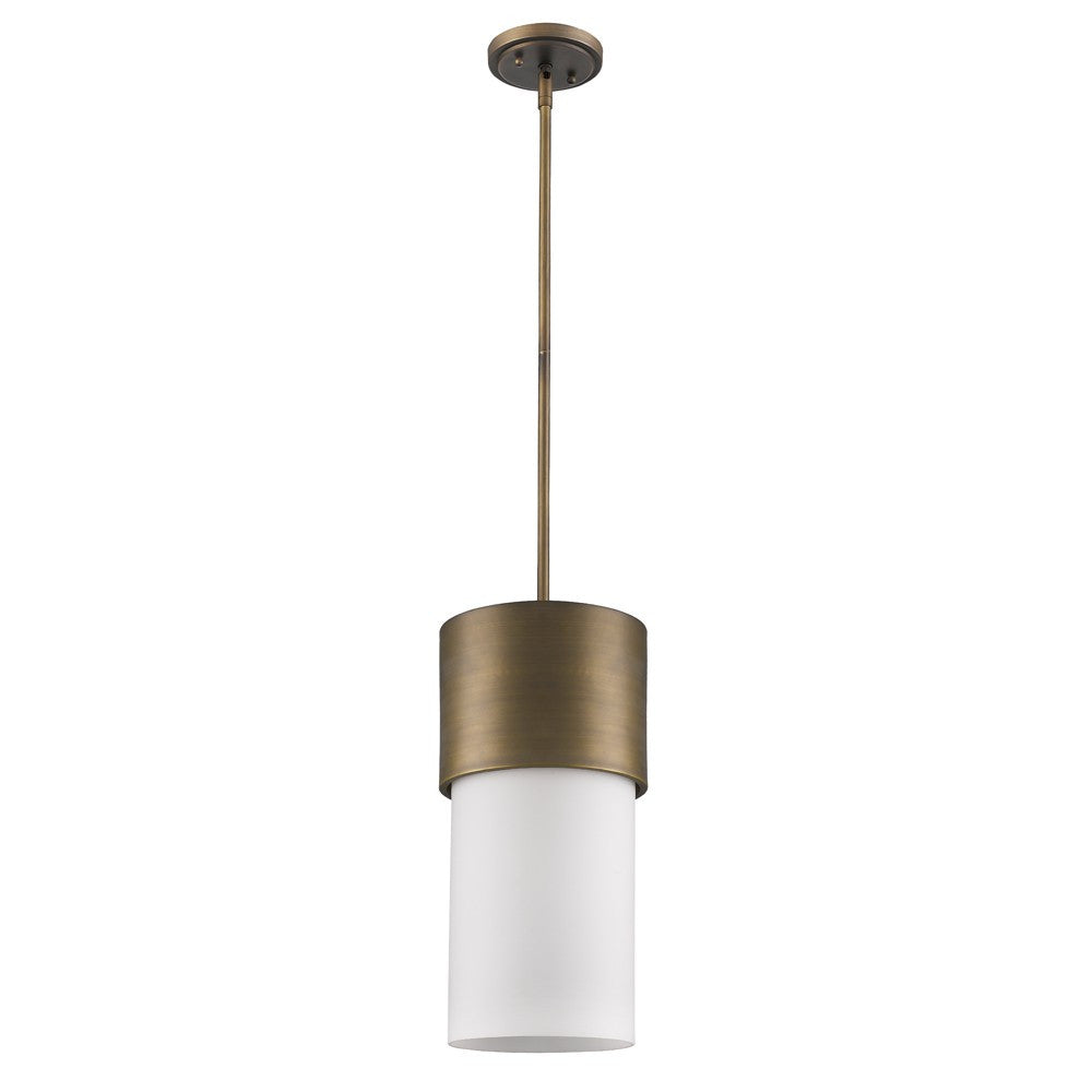 Midtown 1-Light Raw Brass Pendant