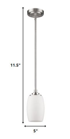 Silver Hanging Light