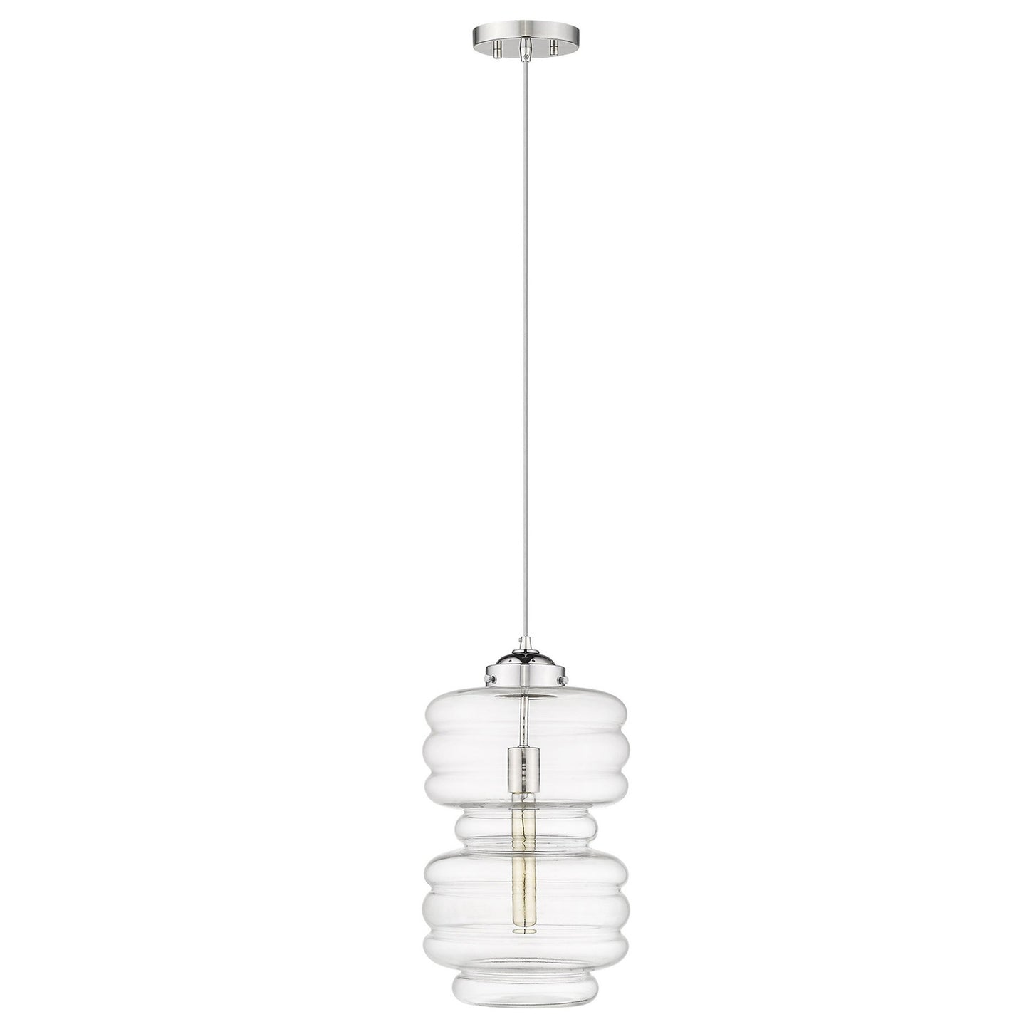 Ballina 1-Light Nickel Mini-Pendant