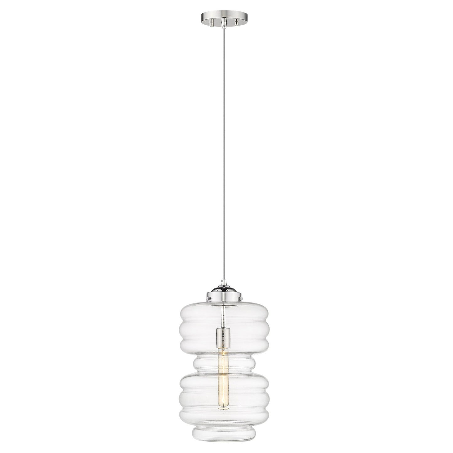 Ballina 1-Light Nickel Mini-Pendant