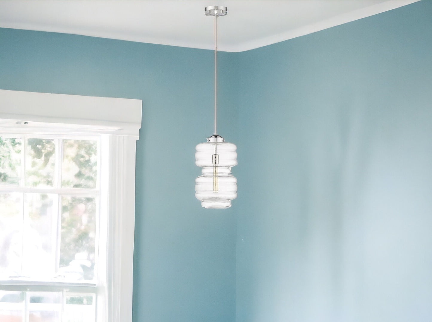 Ballina 1-Light Nickel Mini-Pendant