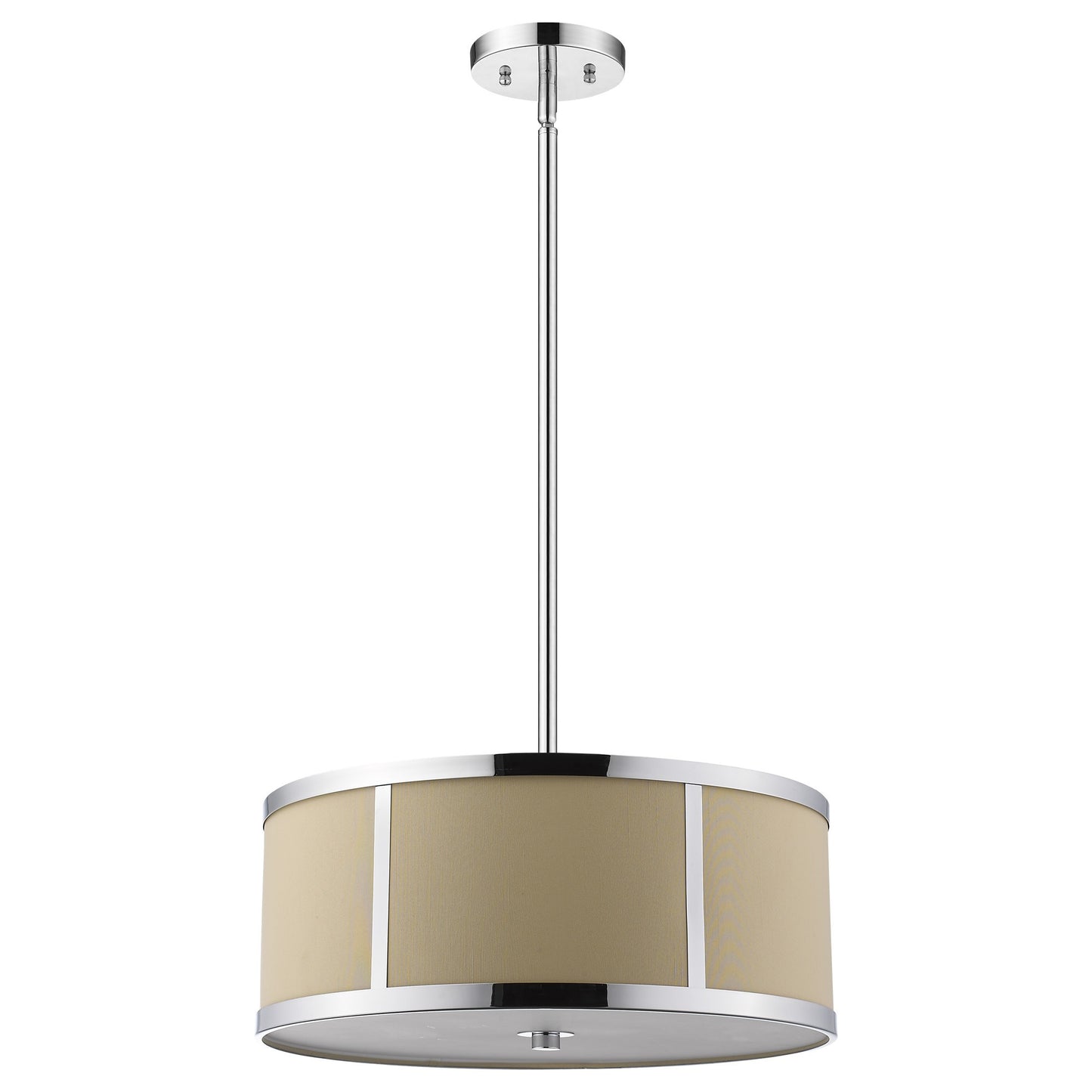 Butler 3-Light Chrome Pendant