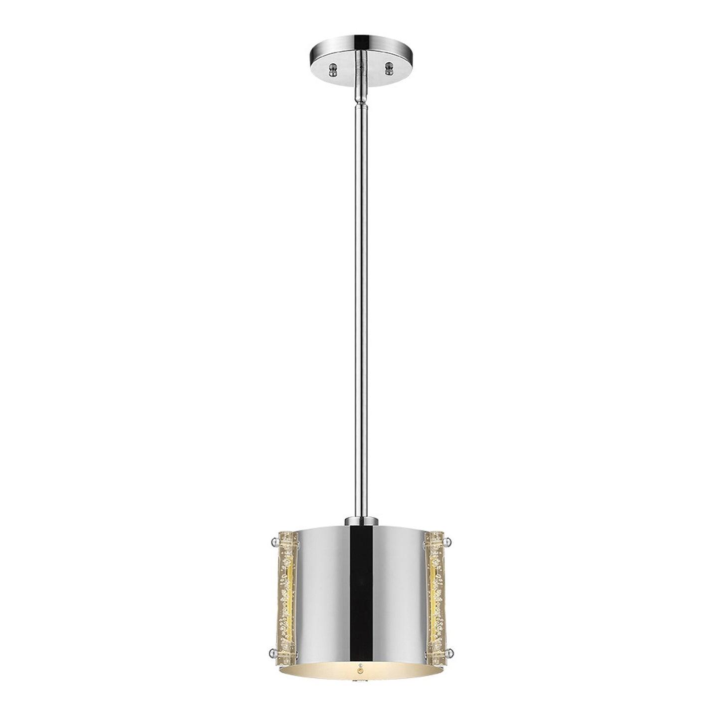 Zoom 1-Light Stainless Steel Pendant