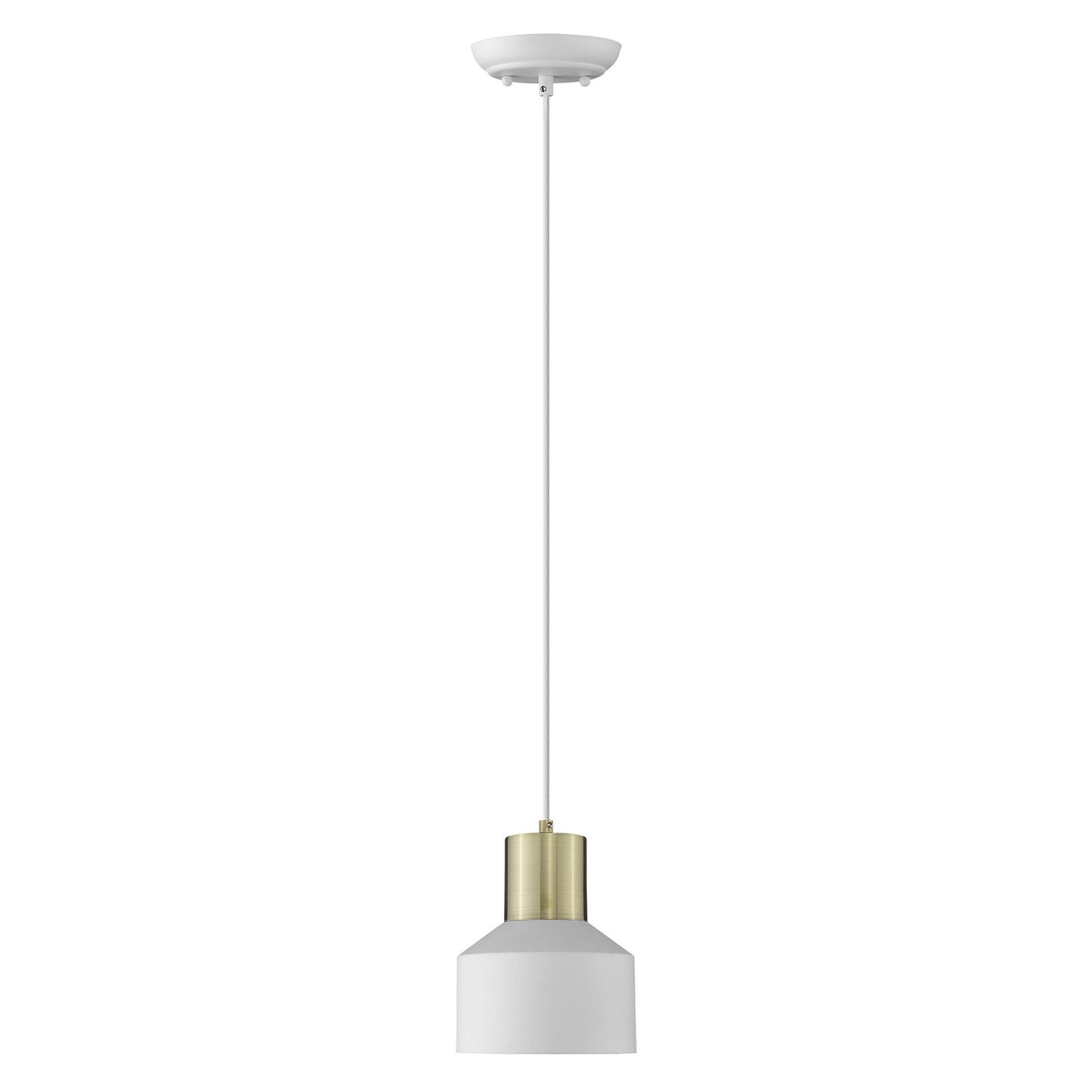White & Gold Pendant Hanging Light