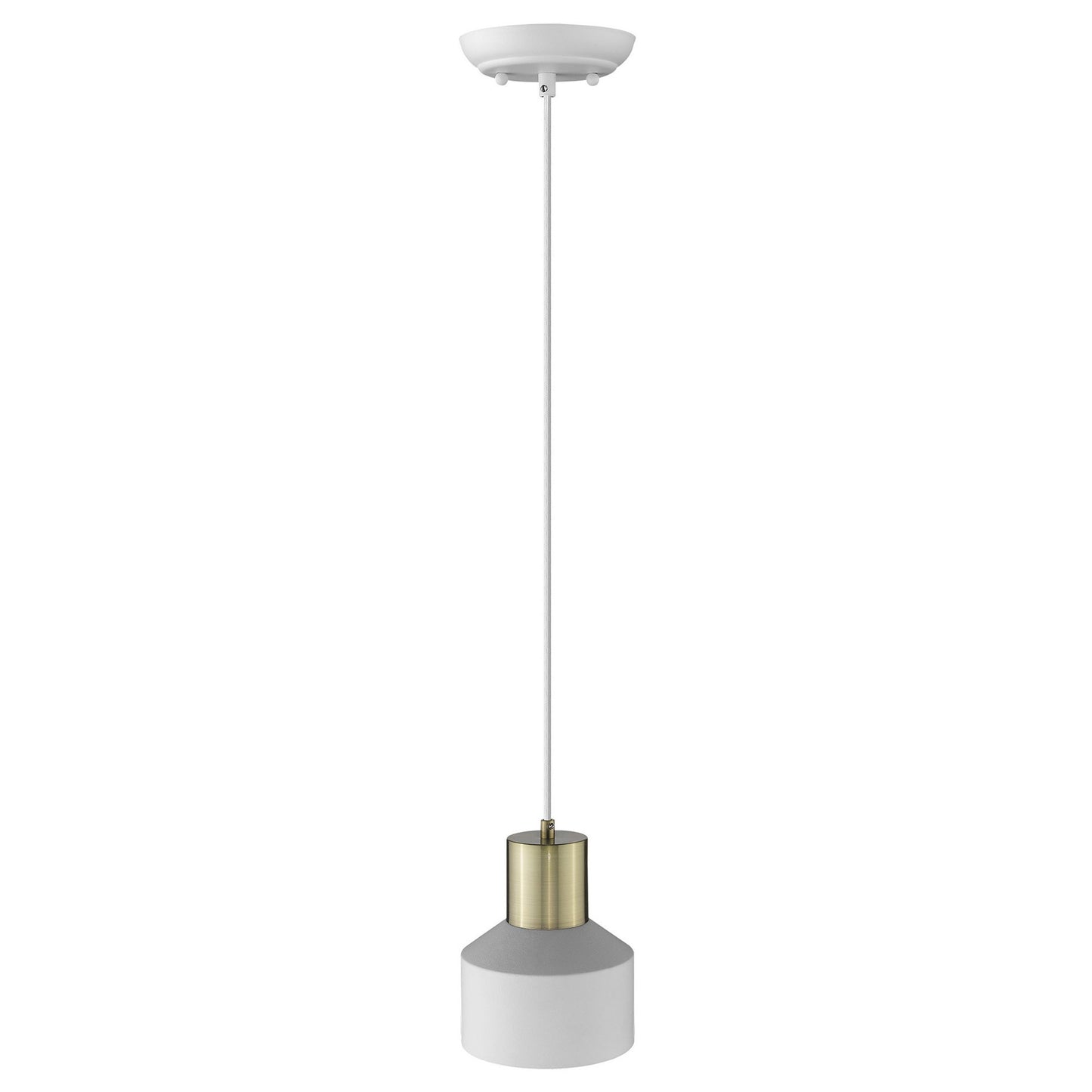 White & Gold Pendant Hanging Light
