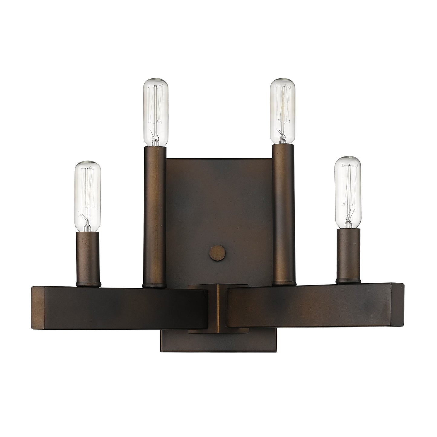 Four Light Bronze Vintage Wall Sconce