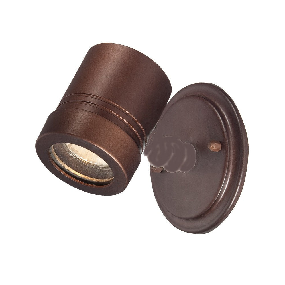 Antique Bronze Wall Spotlight
