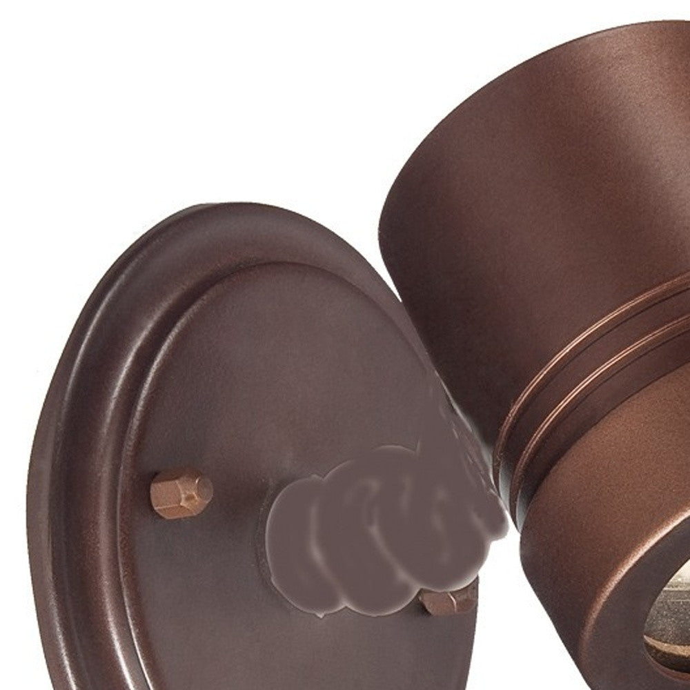 Antique Bronze Wall Spotlight