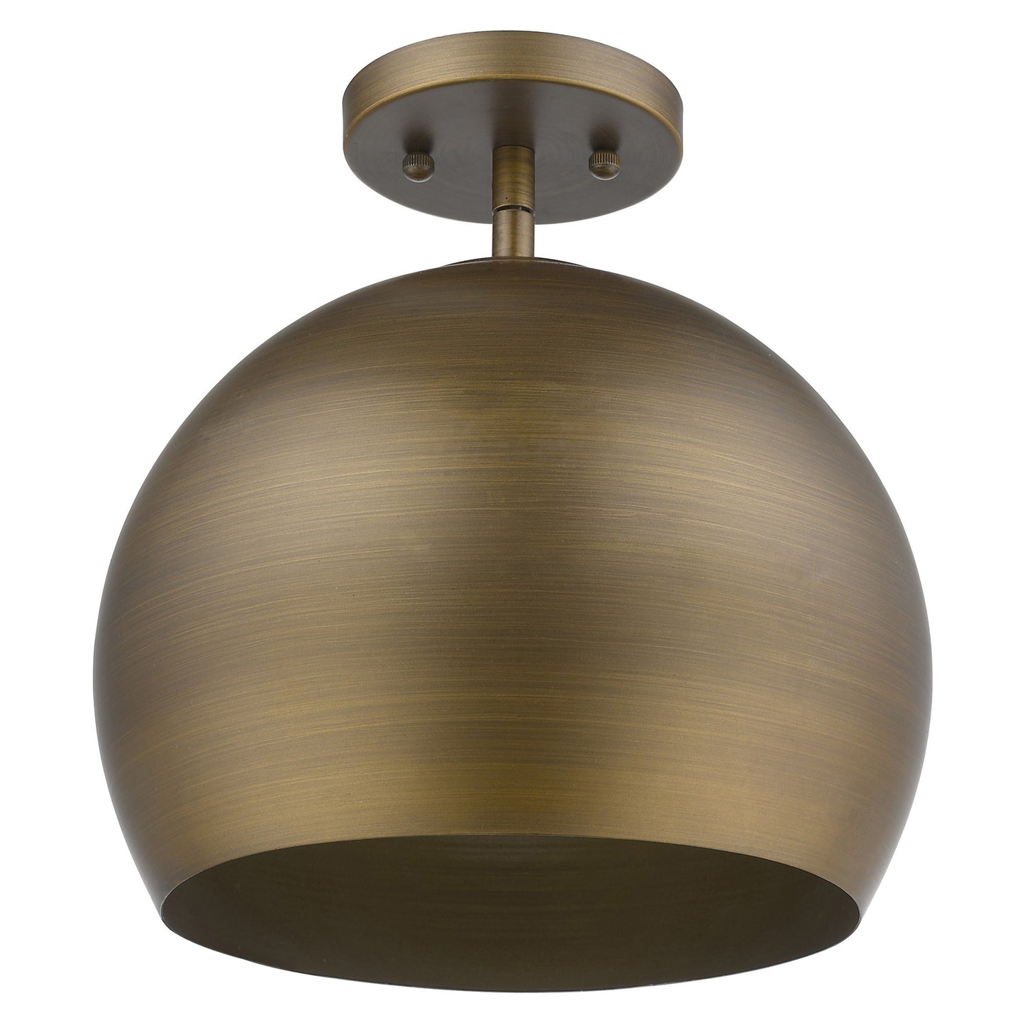Latitude 1-Light H& Painted Antique Gold Pendant