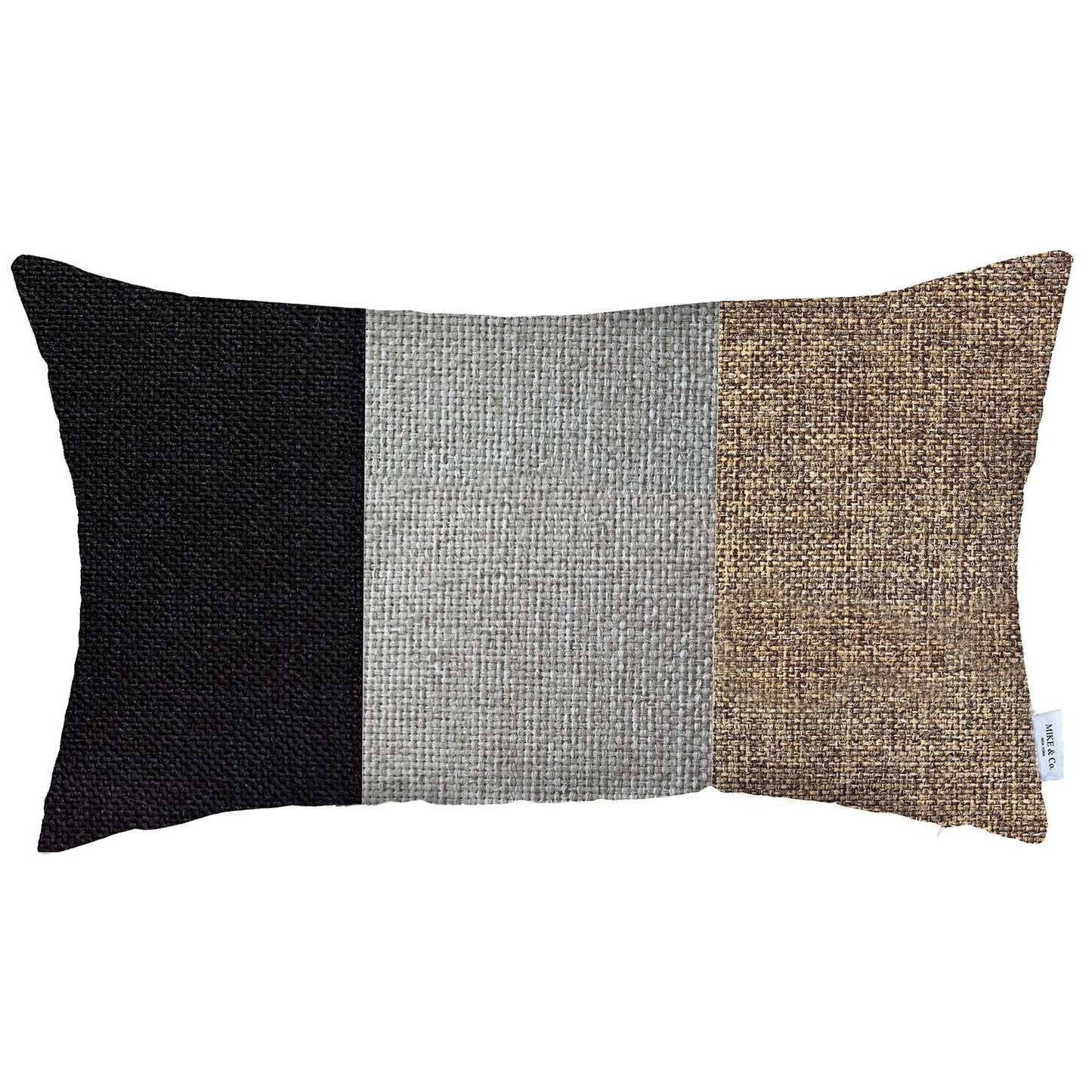 Brown Tripartite Lumbar Pillow