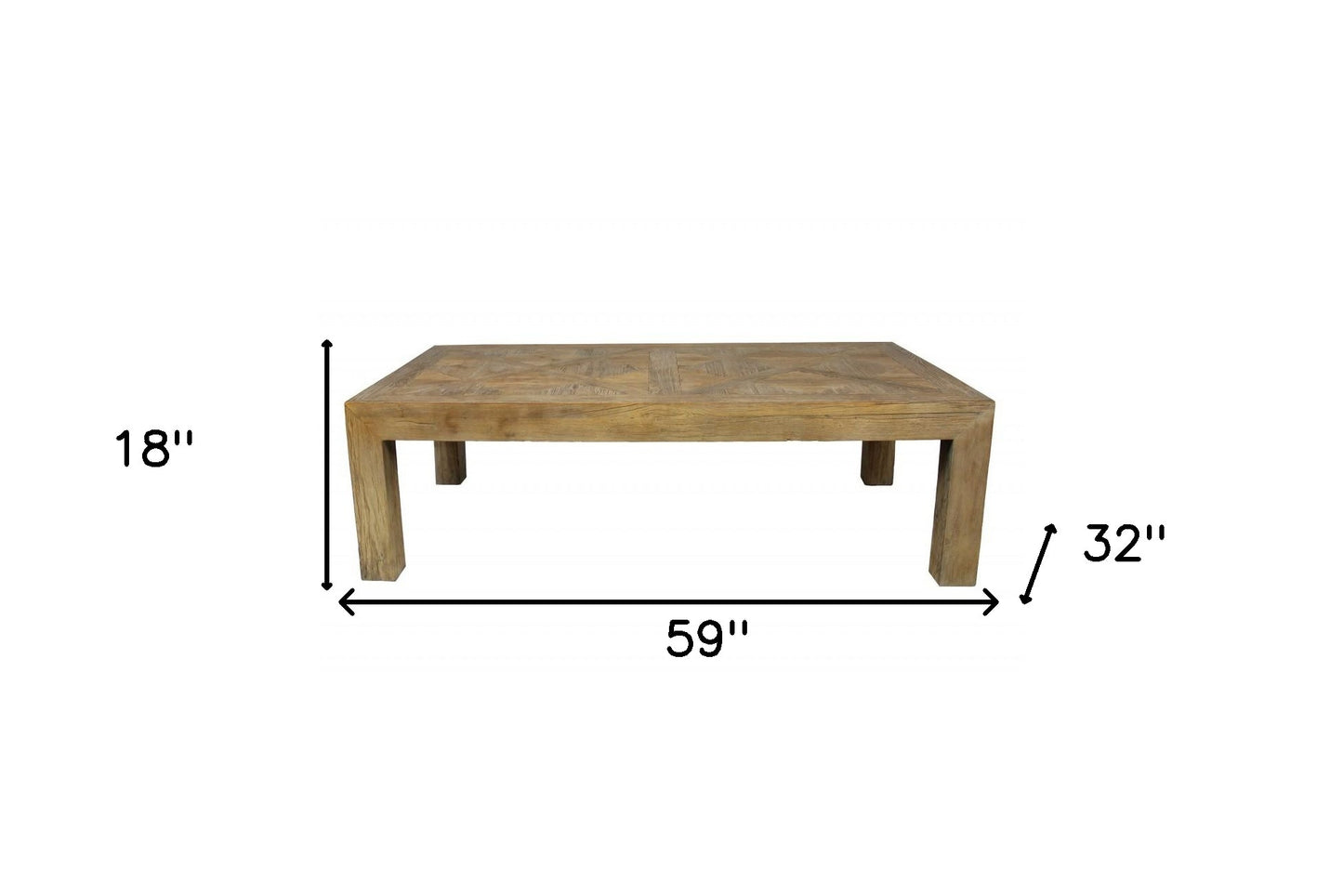 Classic Wooden Coffee Table