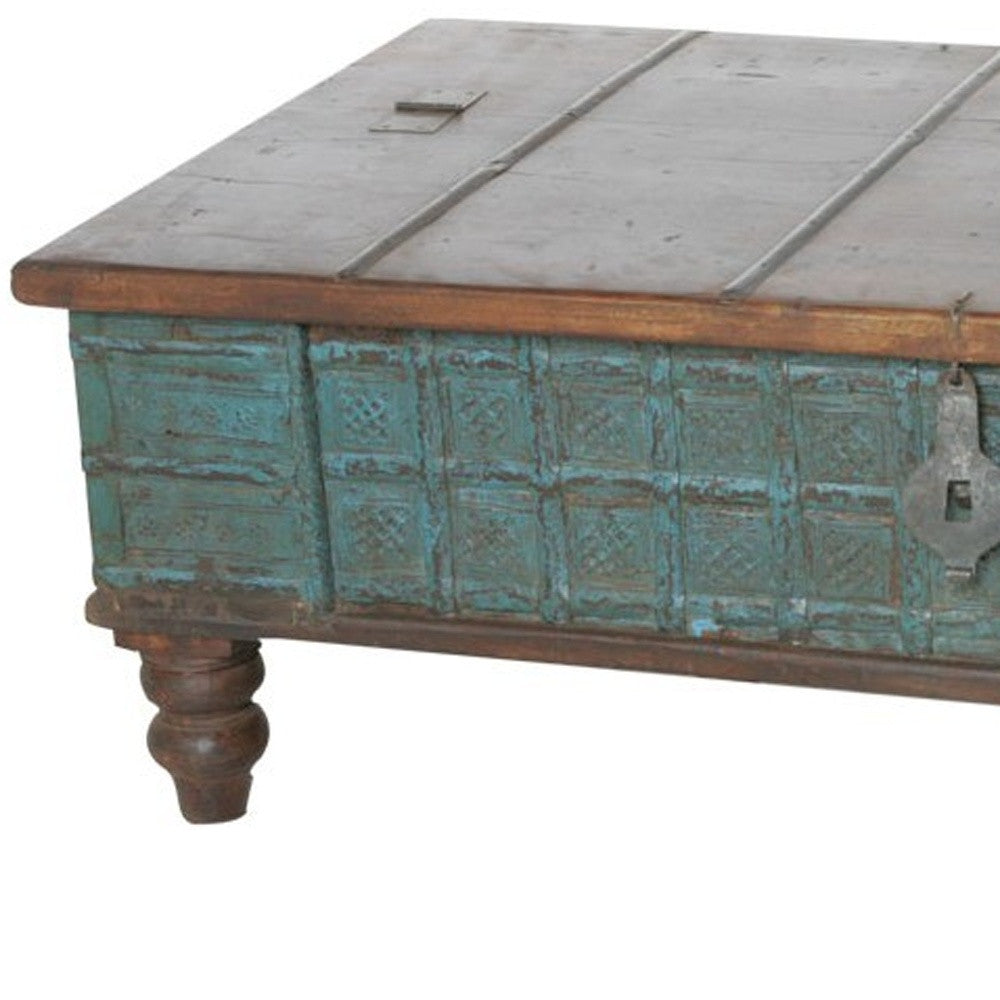 Traditional Storage Trunk Coffee Table