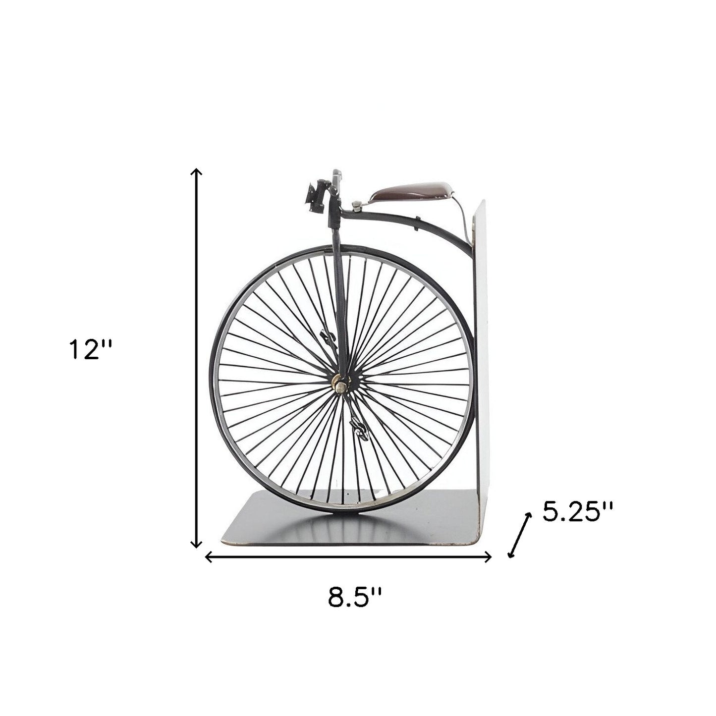 High Wheeler Bicycle Bookends