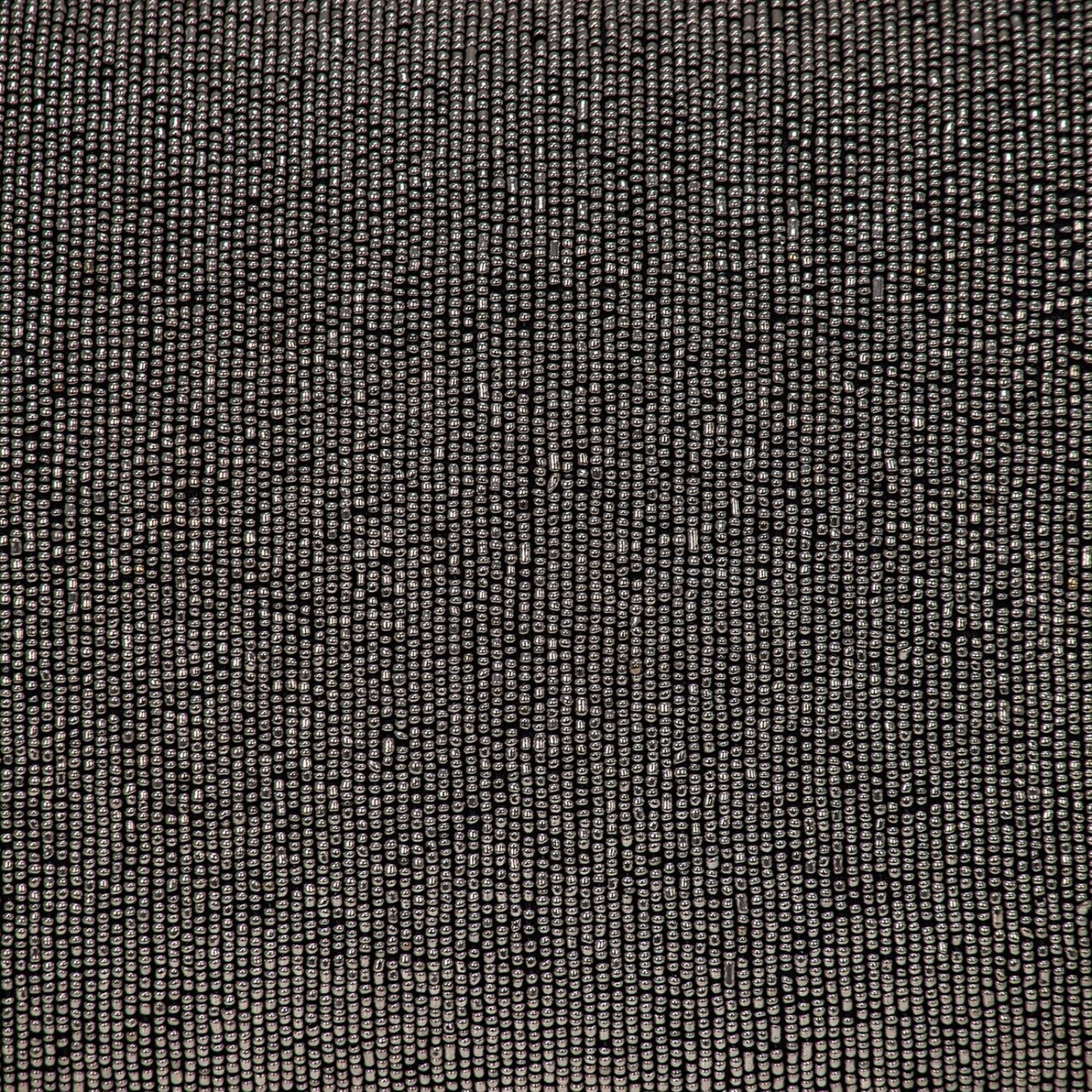 Shimmering Gray Beaded Luxury Pillow