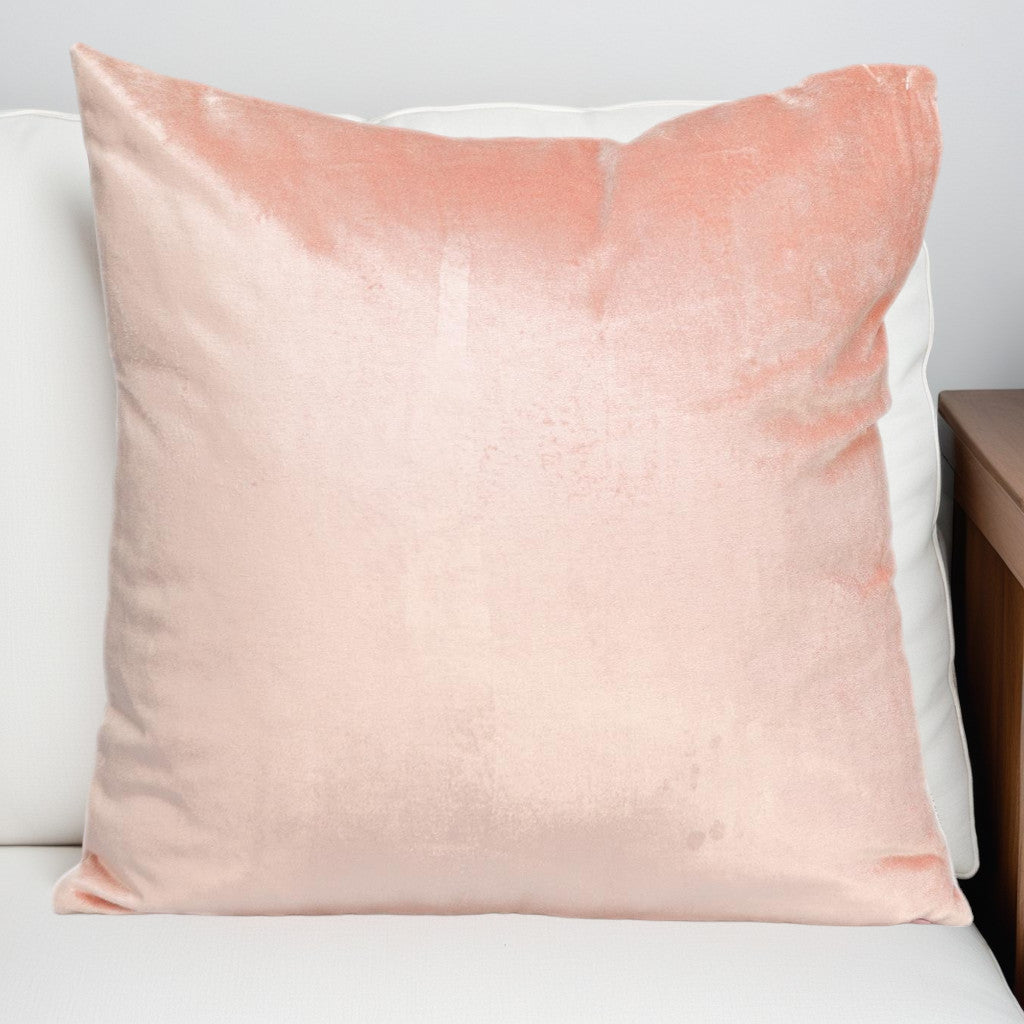 Pink Cotton Blend Pillow