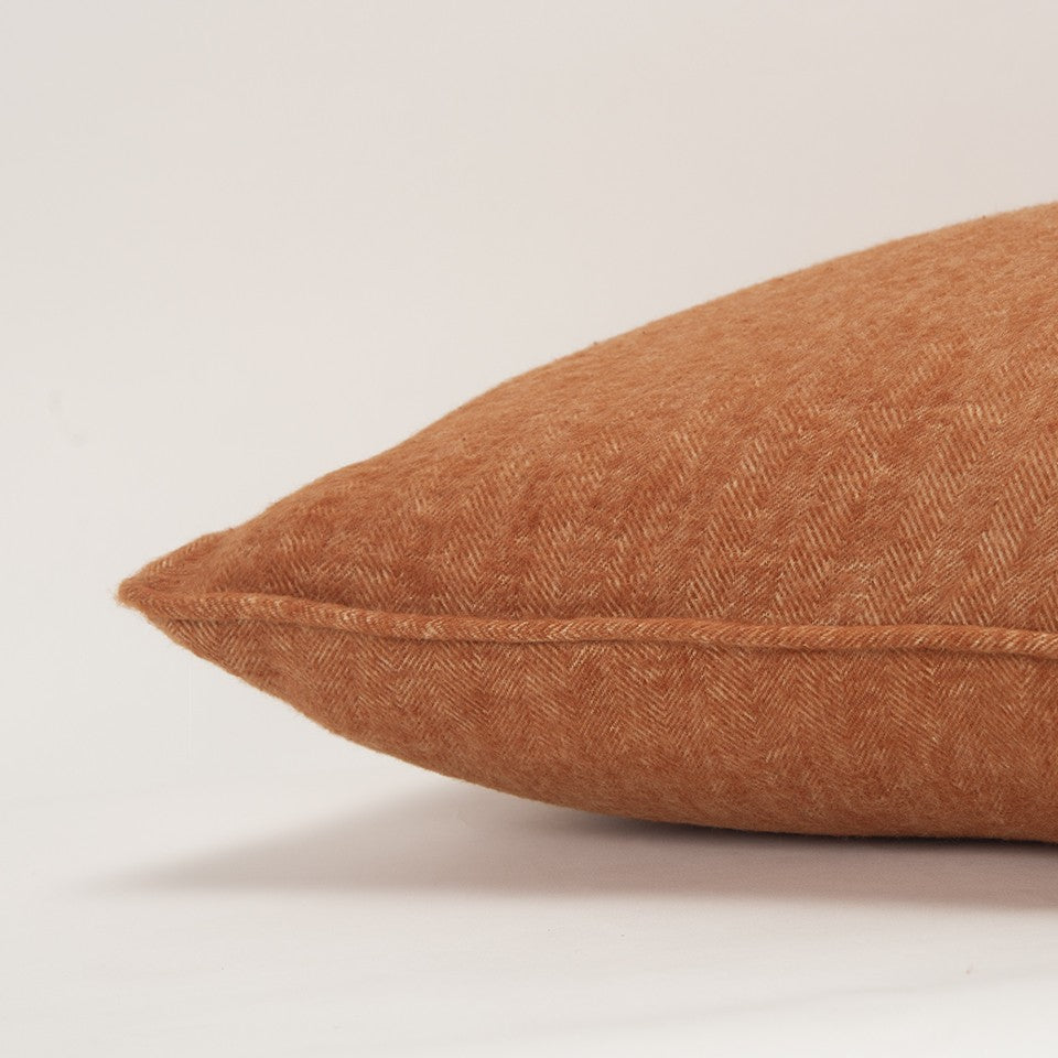 Orange Solid Classic Pillow