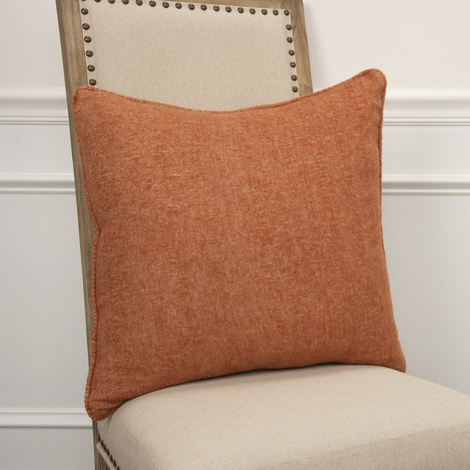 Orange Solid Classic Pillow