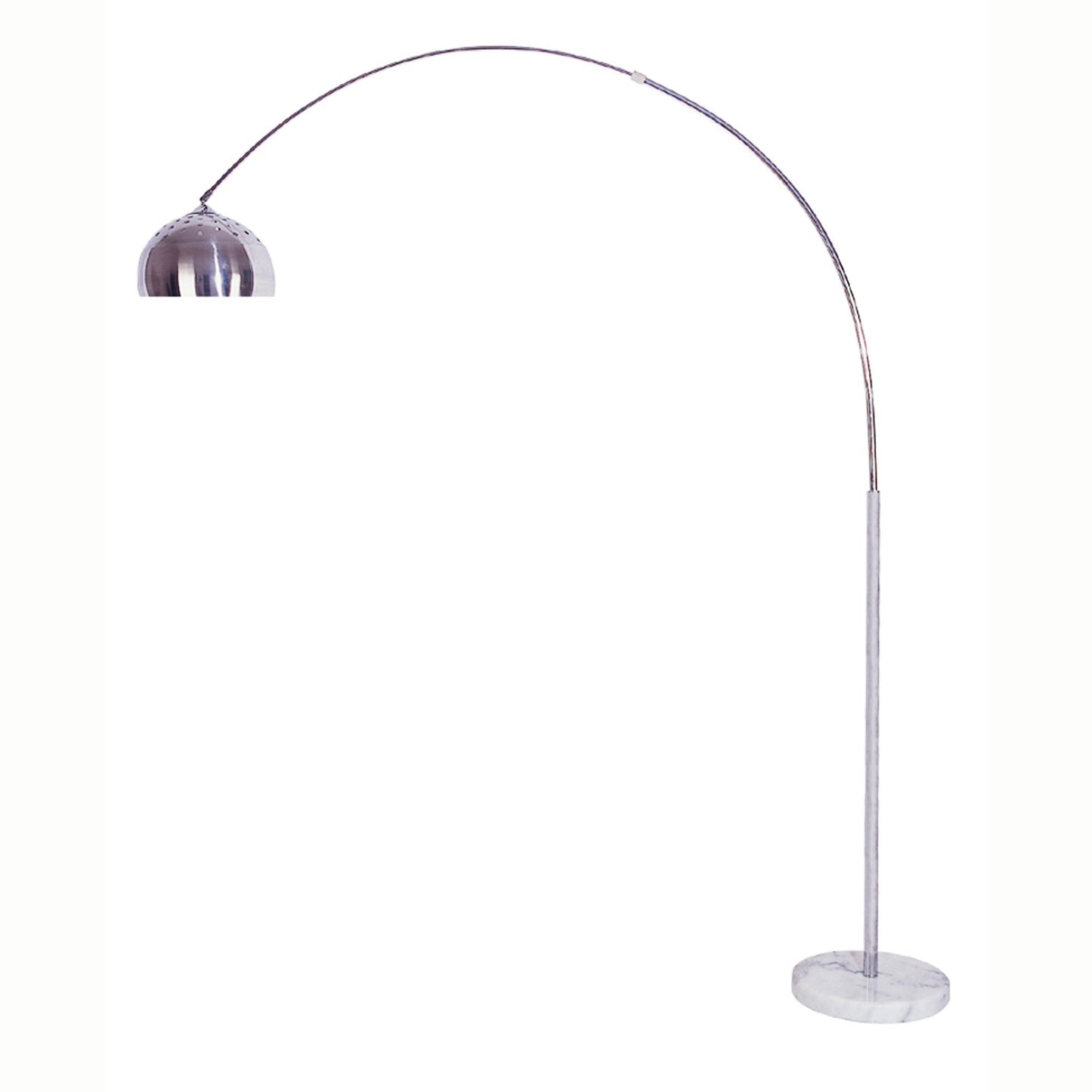 Silver Floor Lamp