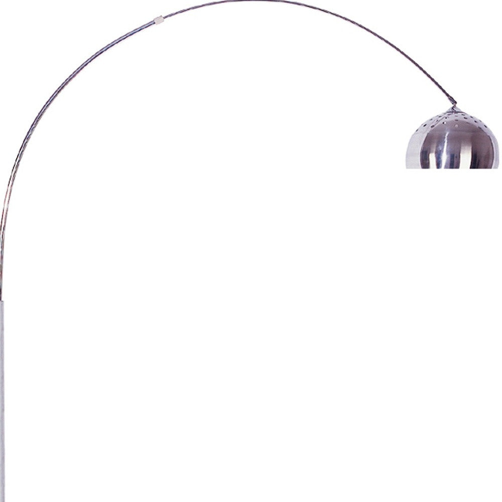 Silver Floor Lamp