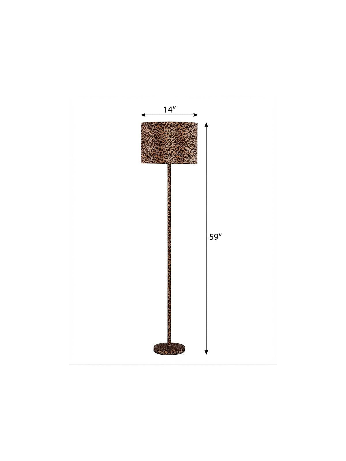Orange & Black Bedside Table Lamp w/ Orange & Shade