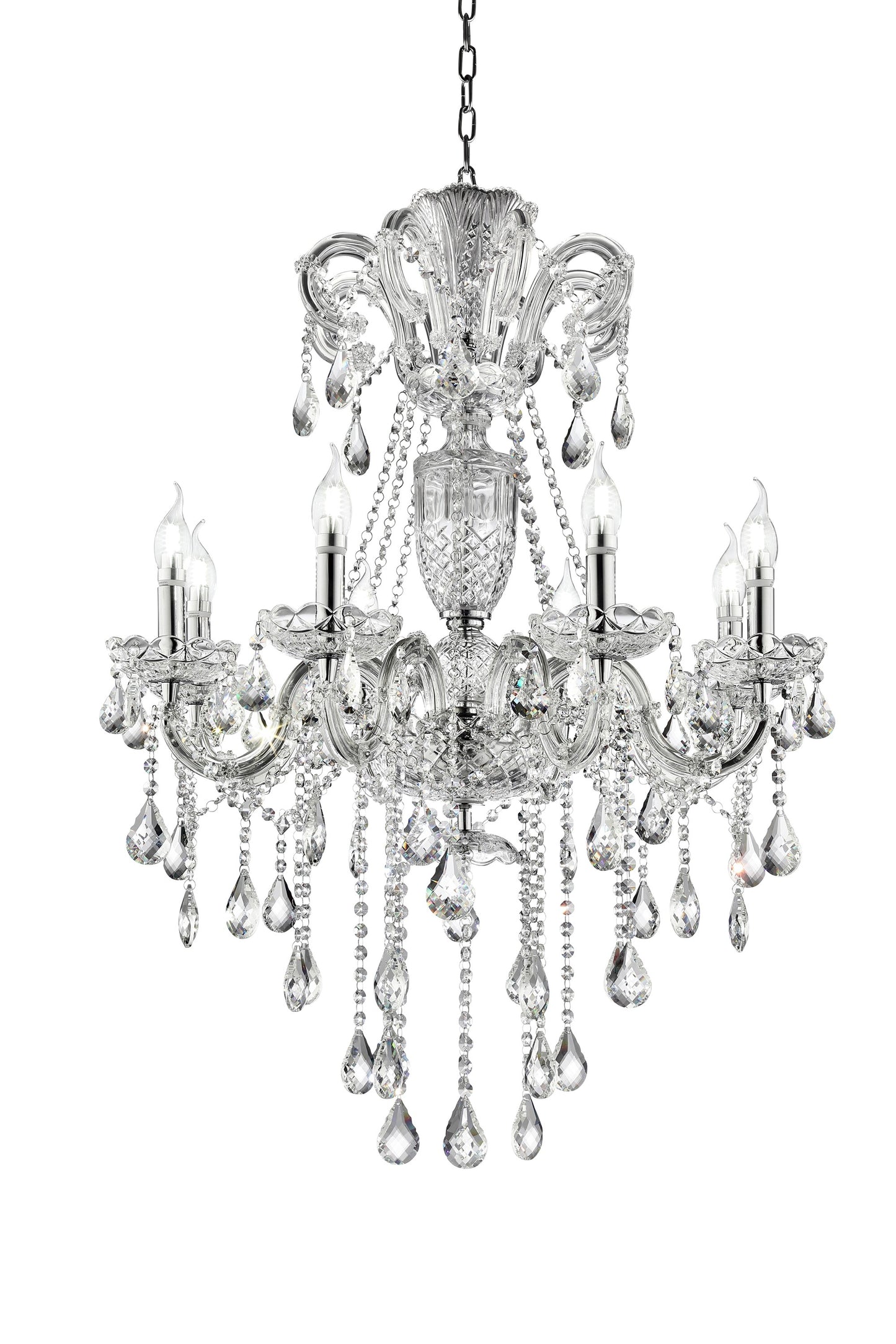 Candle Style Empire Glass Ceiling Light