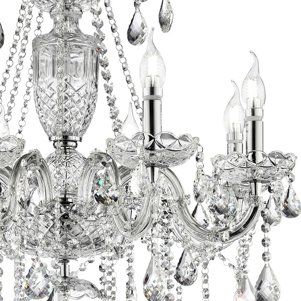 Candle Style Empire Glass Ceiling Light