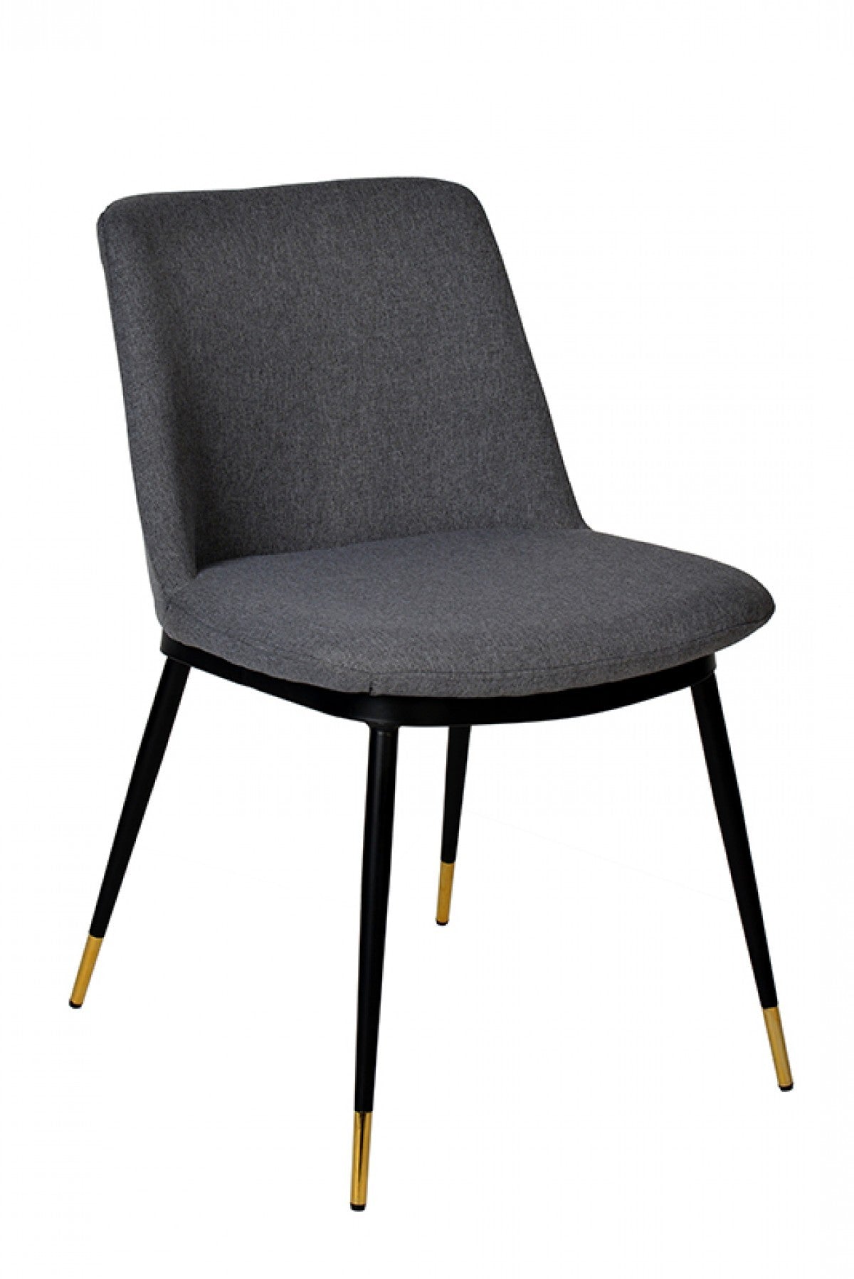 Gray Black Dining Chairs - Set of 2
