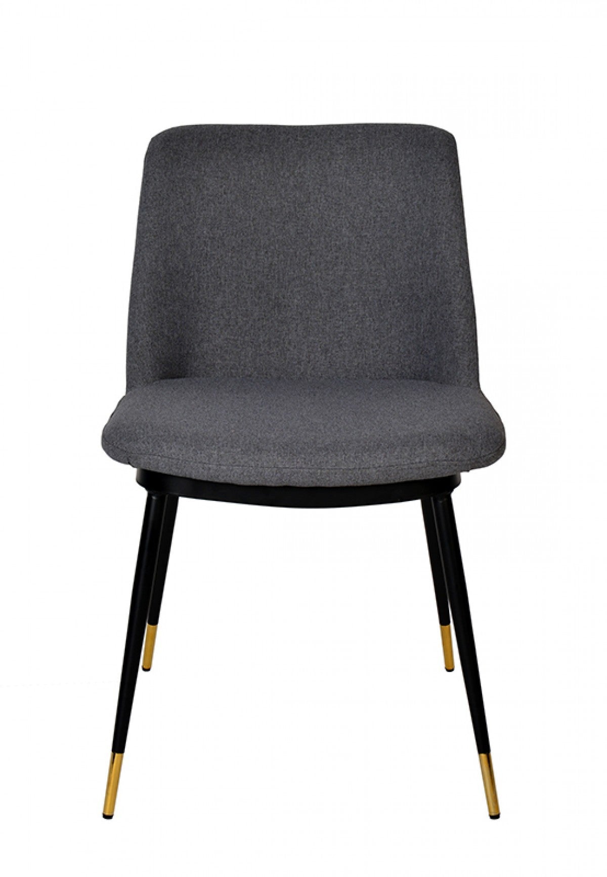 Gray Black Dining Chairs - Set of 2