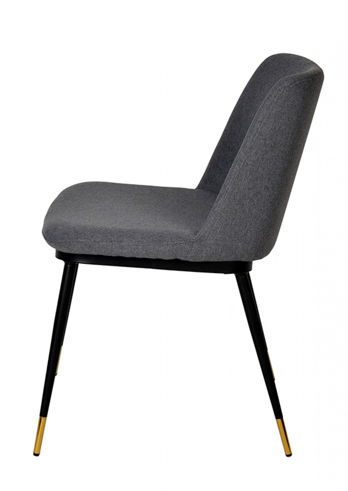 Gray Black Dining Chairs - Set of 2