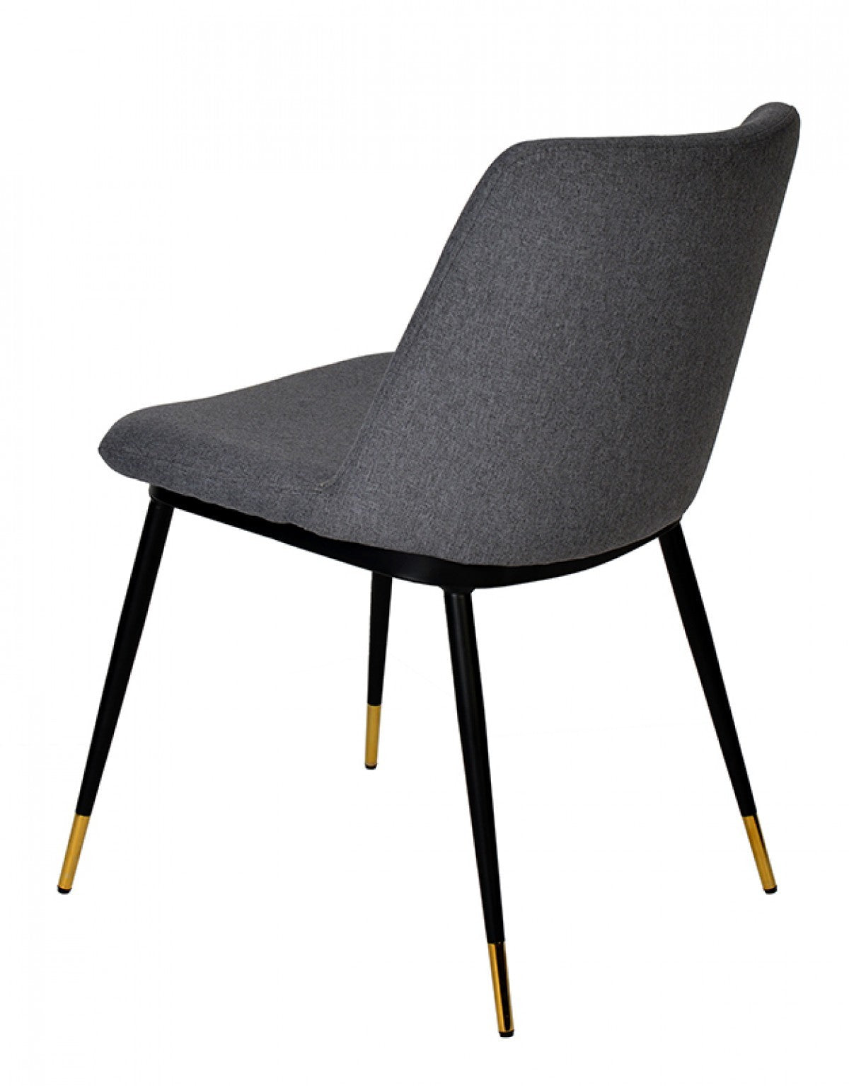 Gray Black Dining Chairs - Set of 2