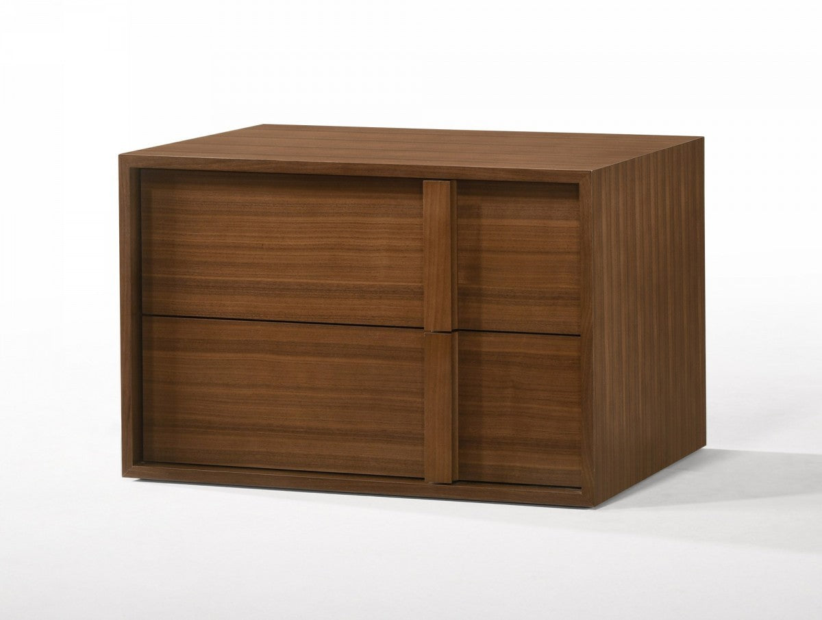 Modern Walnut Nightstand