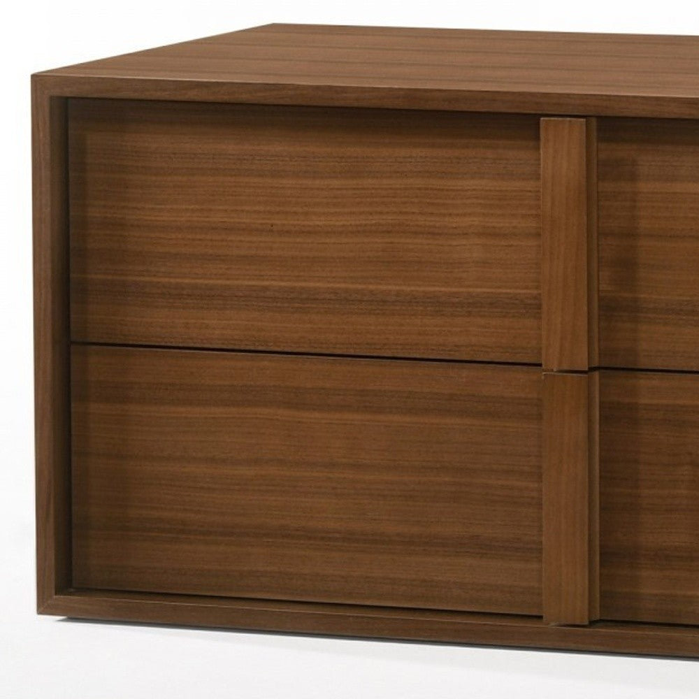 Modern Walnut Nightstand