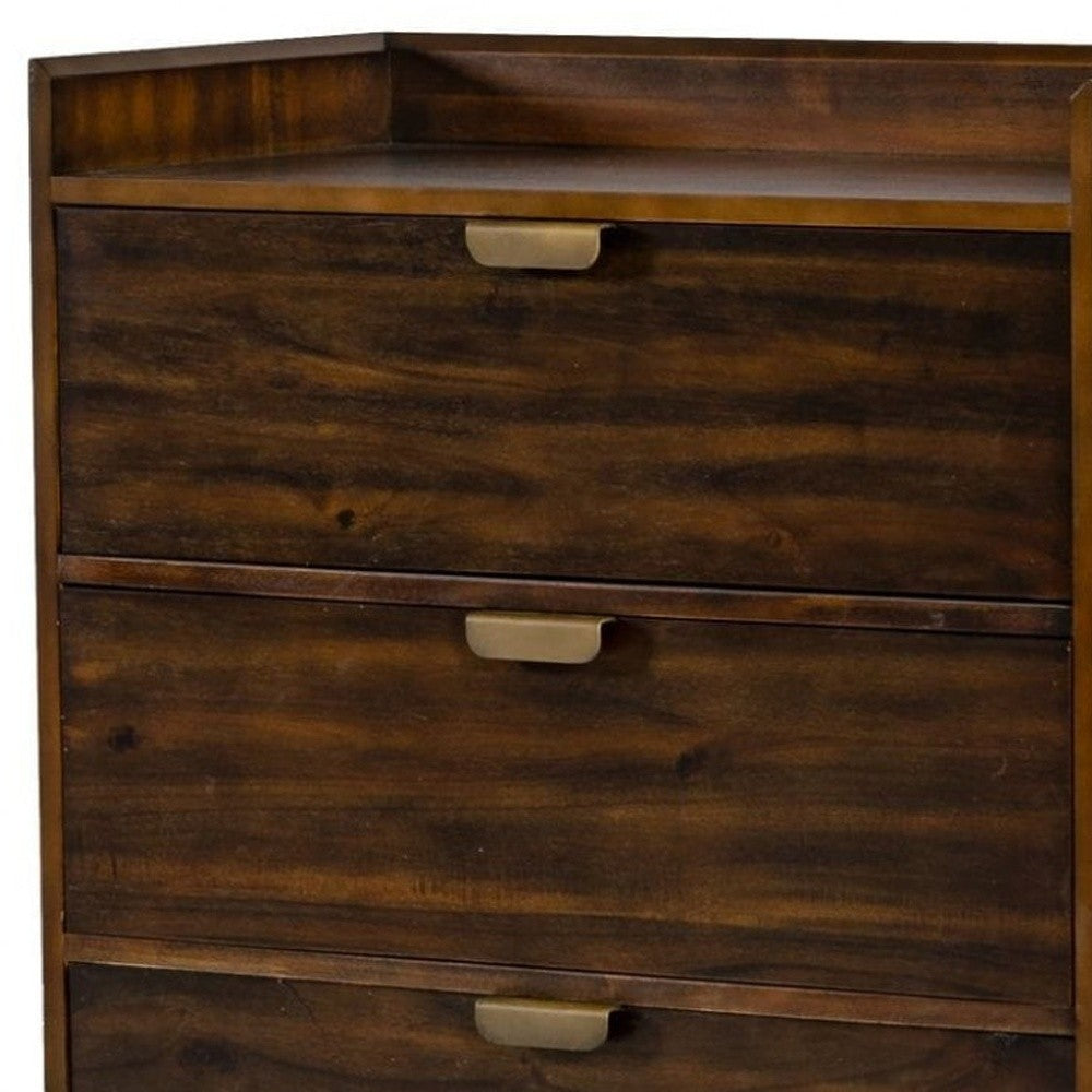 Platinum Wood 9-Drawer Dresser