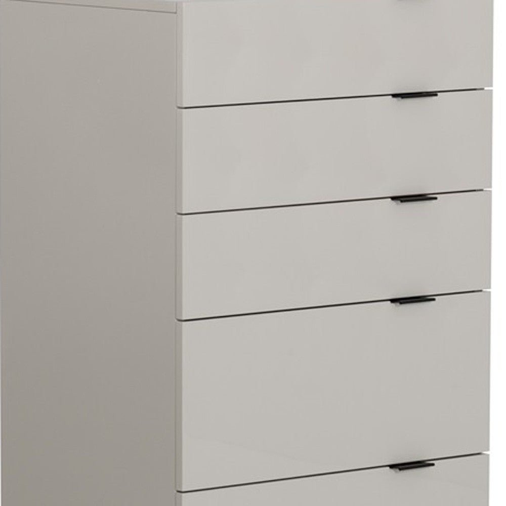 Antique White Solid Wood 3-Drawer Dresser