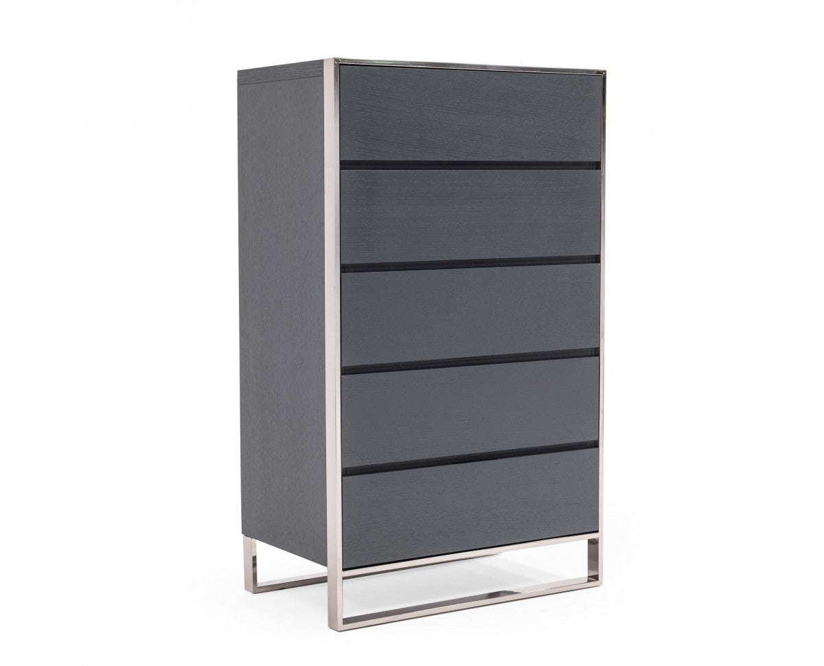 Brown Solid Wood 6-Drawer Double Dresser
