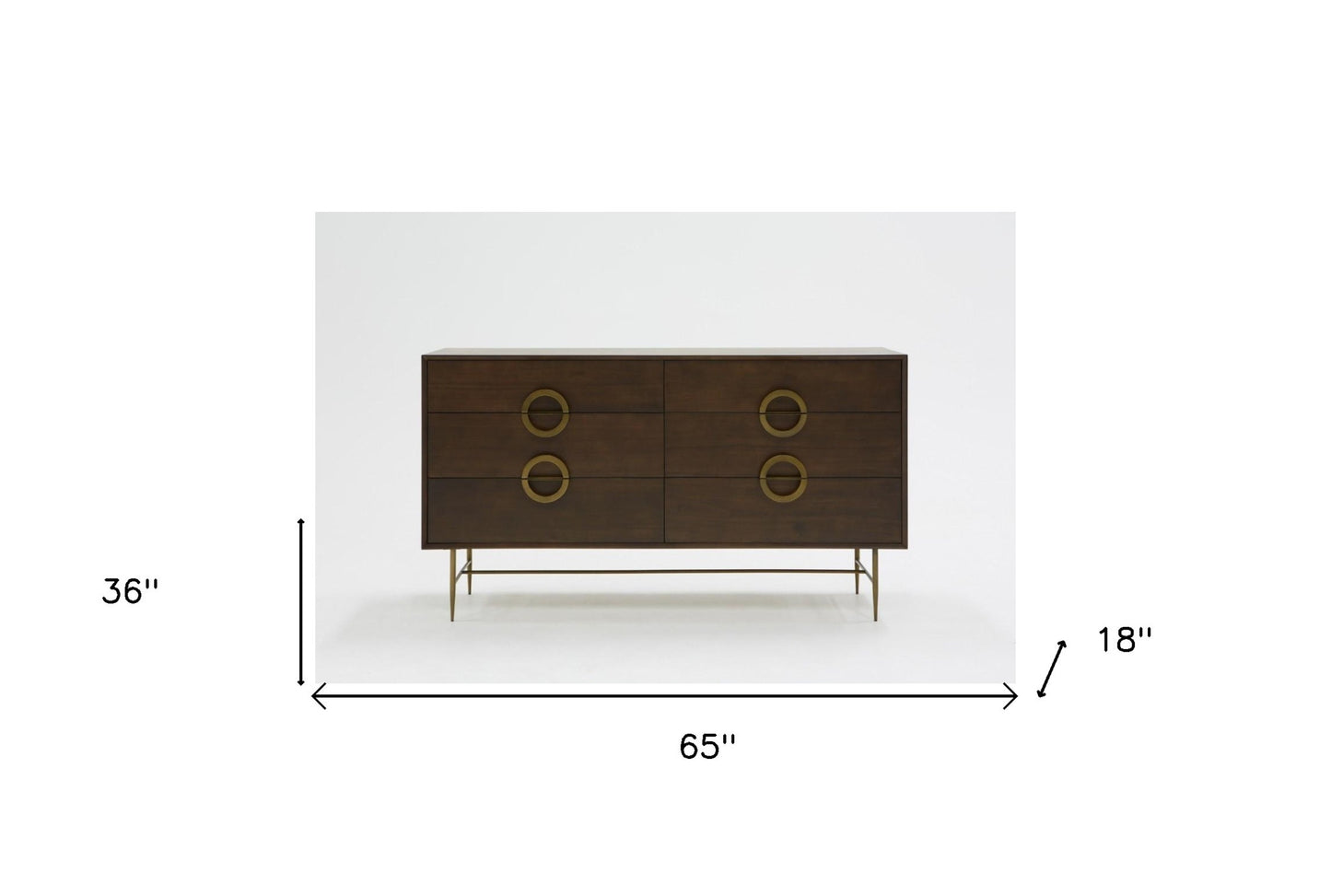 White Wash Solid Wood 7-Drawer Dresser