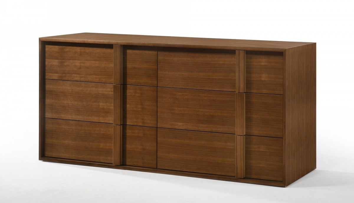 Silver Aluminum 4-Drawer Dresser
